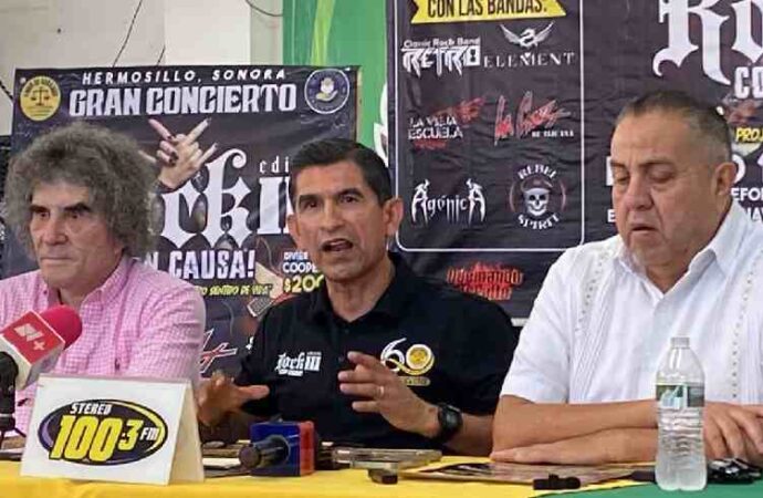 Invitan a la tercera edición de Rock con Causa