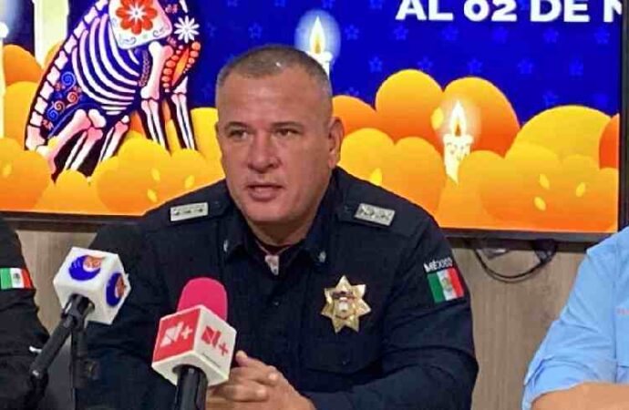 Listo el operativo de seguridad en panteones por Día de Muertos
