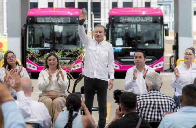 Durazo moderniza el transporte en Hermosillo con tecnología y mayor seguridad