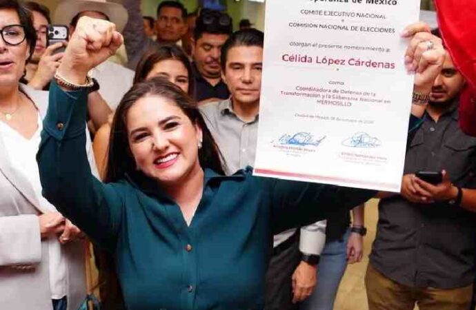 Célida López llama a la unidad y anuncia trabajo territorial por la 4T en Hermosillo