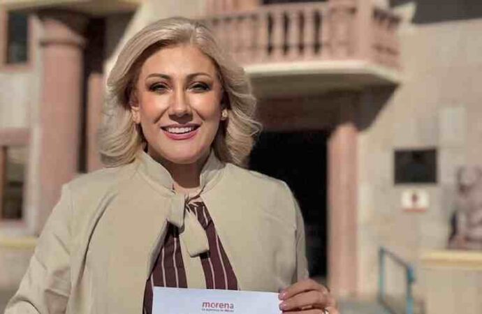 Claudia Santacruz formaliza su registro en Morena rumbo a la definición de la Coordinación Municipal en Cajeme