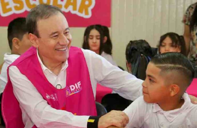 Destinan más de mil 500 millones de pesos a la alimentación escolar en Sonora