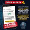 Alertan por correos falsos a nombre de CFE para robar datos bancarios