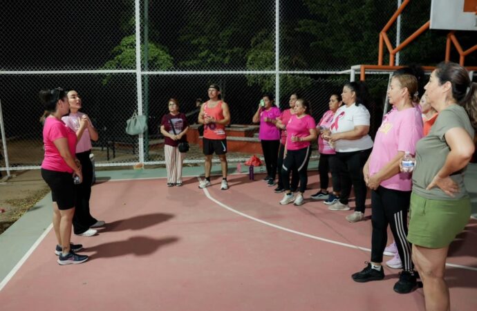 Rebeca Valenzuela Álvarez visita el Parque Choyal y refrenda la importancia de la prevencióndel cáncer de mama