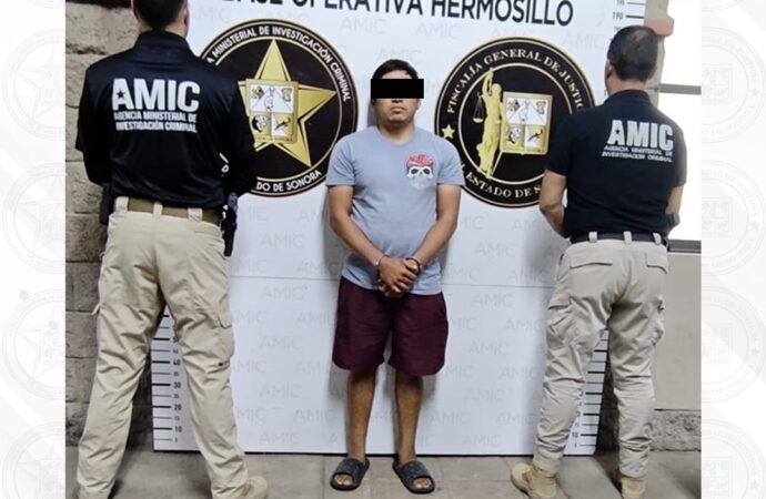 FGJES logra capturar en Oaxaca de sujeto buscado en Sonora por violación y corrupción de menores