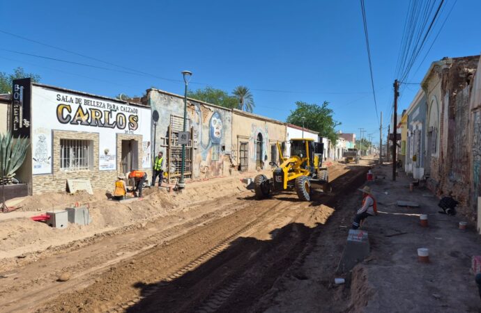 Avanzan la remodelación del Centro Histórico de Hermosillo