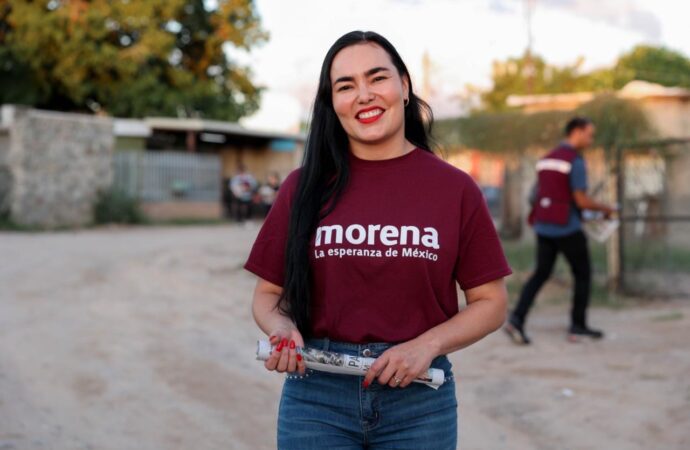 Rebeca Valenzuela recorre la colonia Norberto Ortega y fortalece el diálogo vecinal al norte de Hermosillo